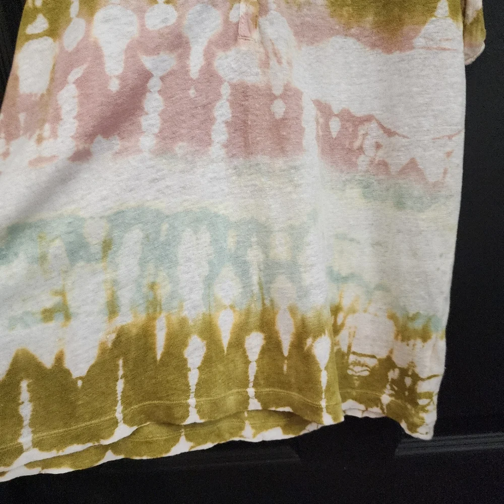Young Fabulous & Broke Sz. M 100% Linen Loni Tee - Picture 10 of 16